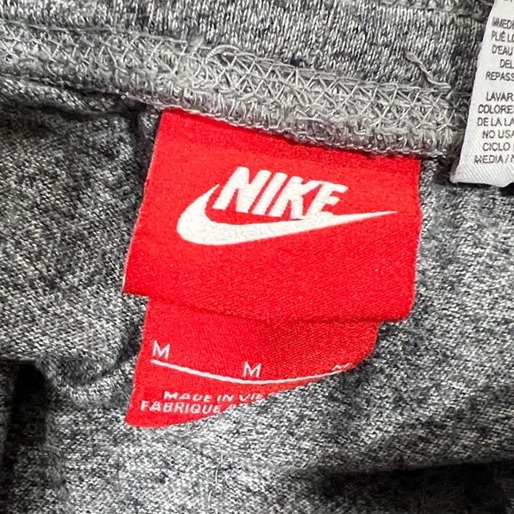 Nike Heather Gray Jogger Sweatpants with Drawcord - Picture 4 of 5